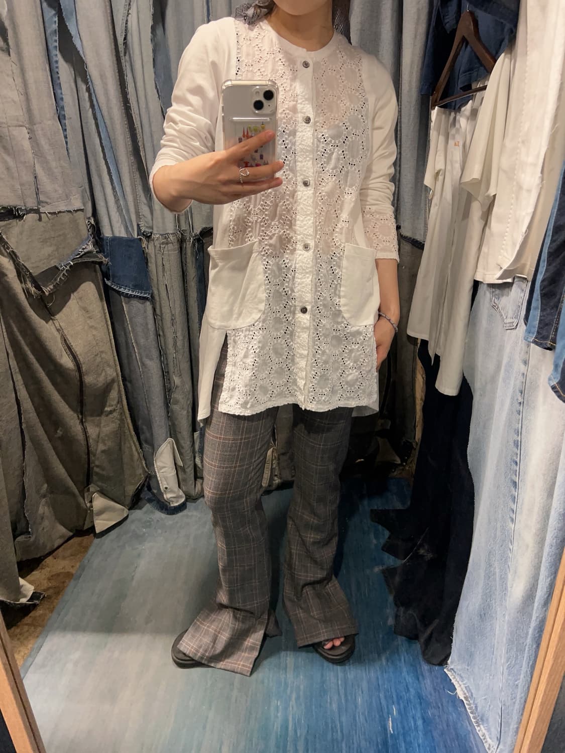 44-55) Yohji Yamamoto White Garden Tunic 상품이미지2
