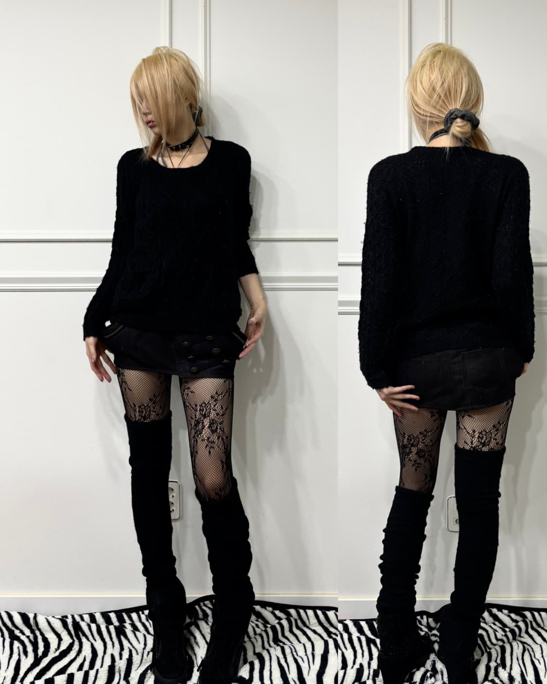 [Cecil Mcbee]Pocket Detail Knit Sleeve 상품이미지1