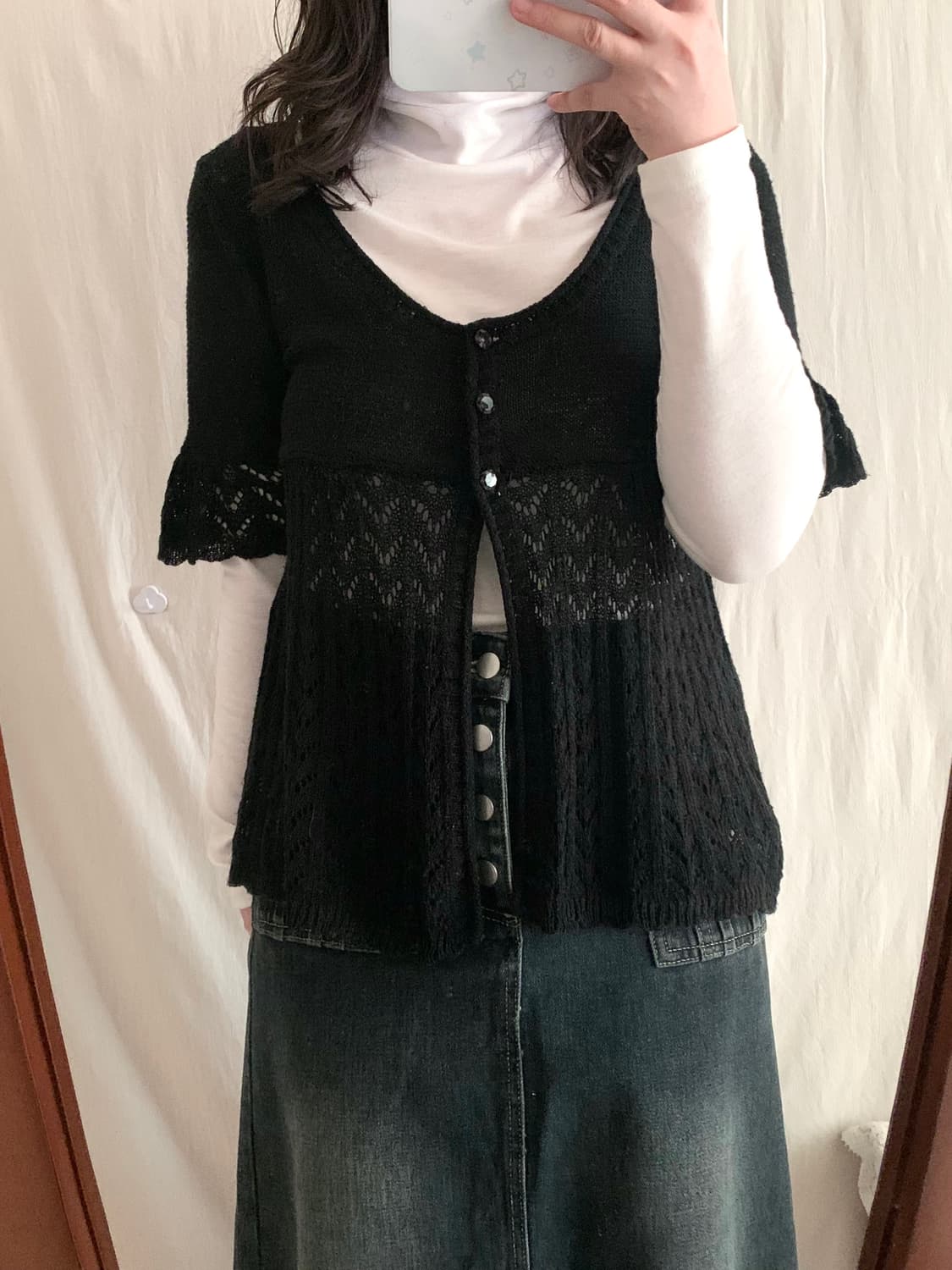 블랙 바선생 가디건 상품이미지2