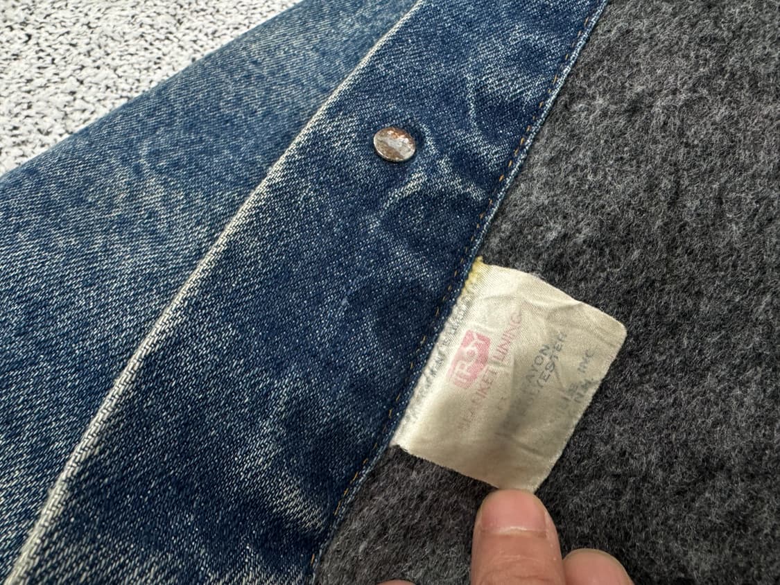 리바이스 70s TROY 블랑켓 데님자켓 상품이미지8