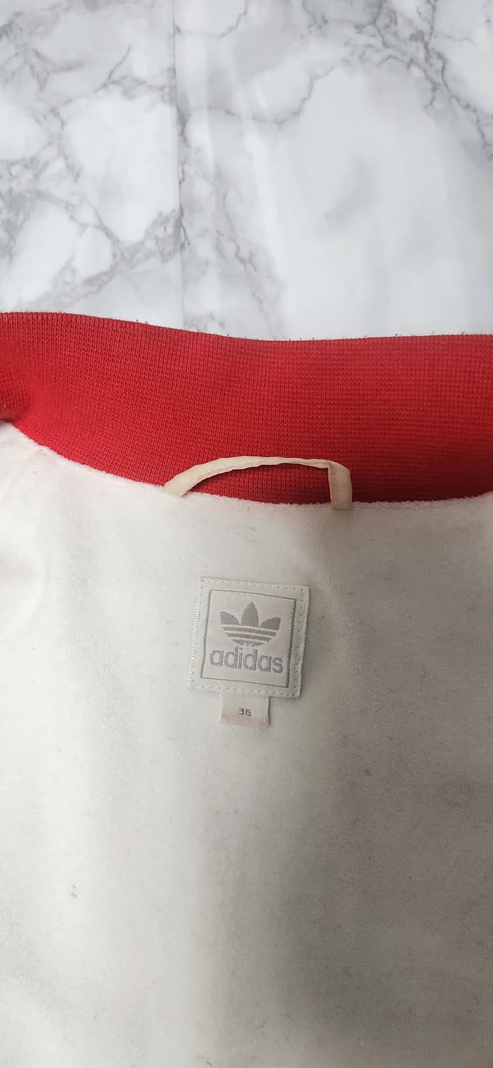 대장급🔥아디다스 삼선 흰빨 블루종 바람막이 자켓 여성추천 상품이미지5