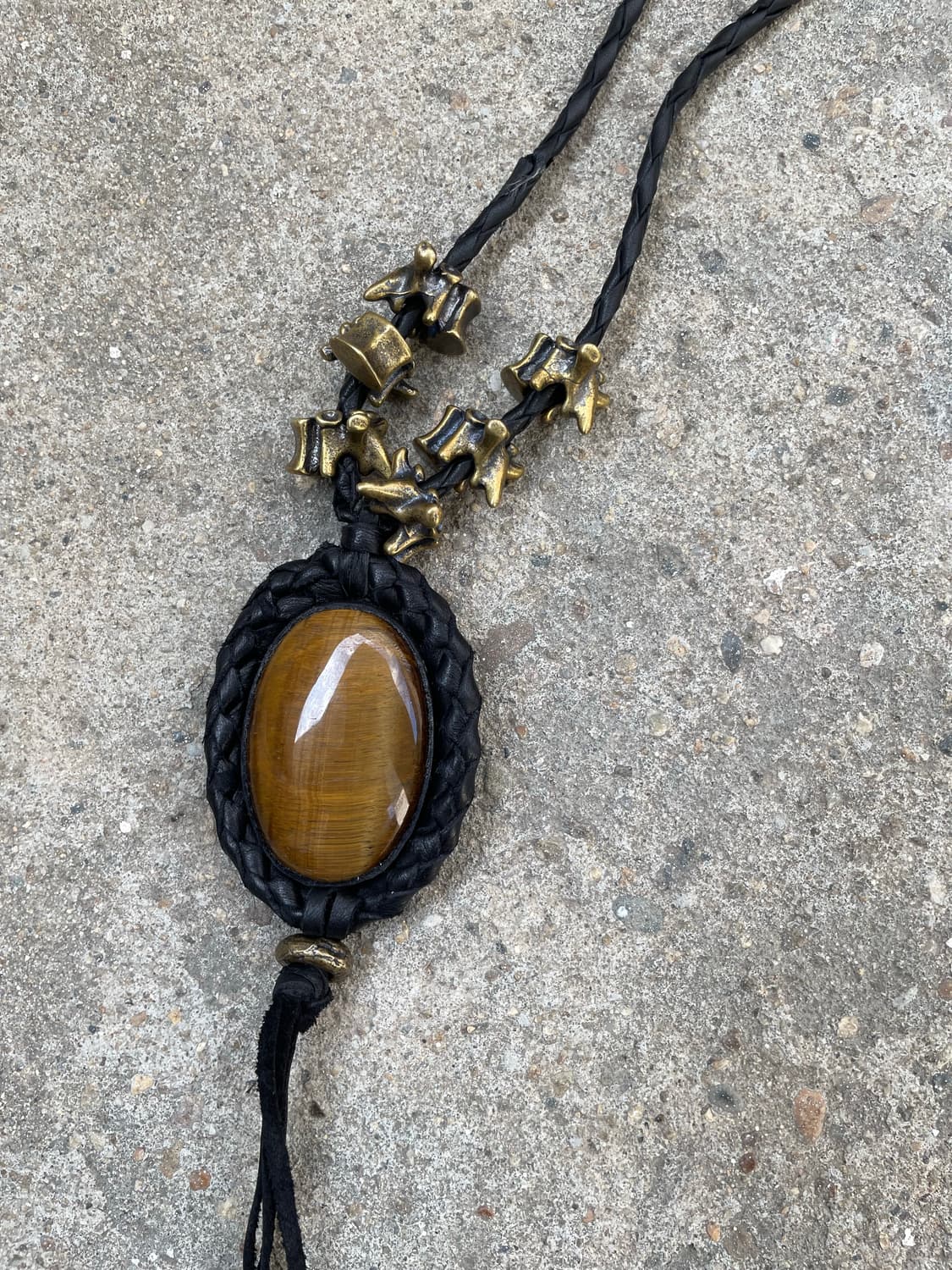 vkei leather necklace 상품이미지5