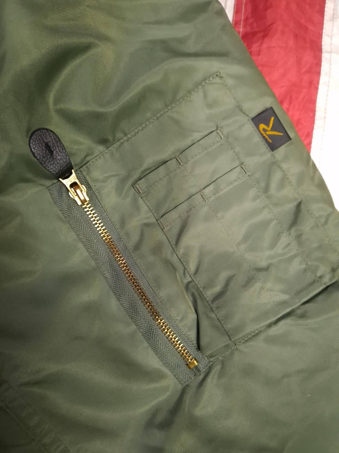 오리지날 로스코 베트남전 미공군 민수용 MA-1 봄버 자켓 상품이미지4