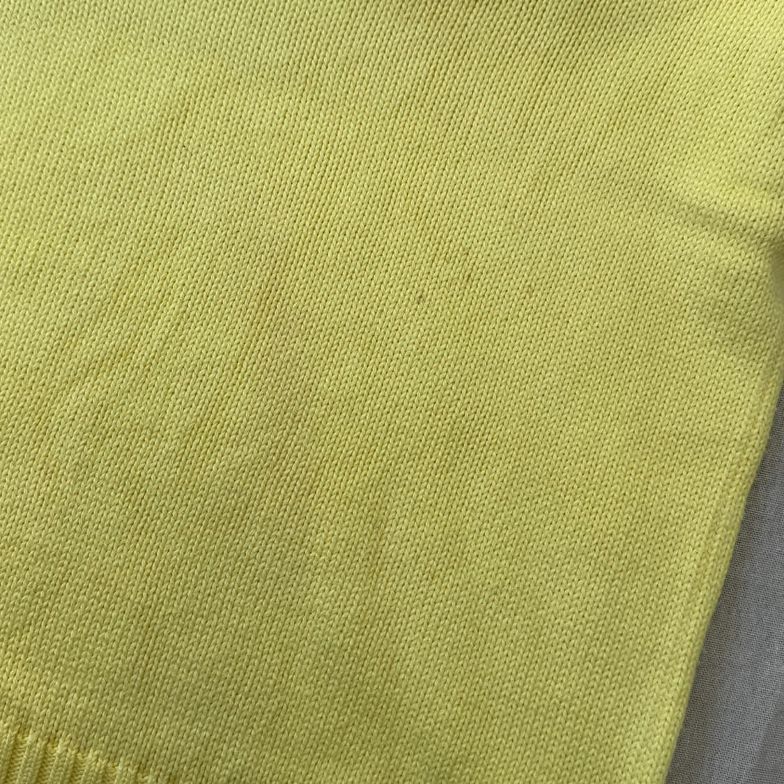 폴로랄프로렌 빈티지 노란색 코튼 니트 L 상품이미지9