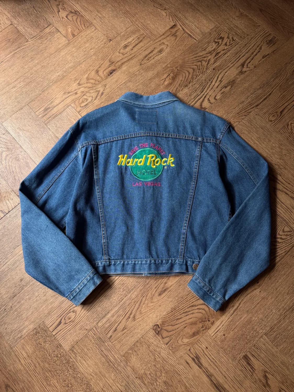 [M]하드락 호텔 LAS VEGAS 데님 트러커 자켓 상품이미지1