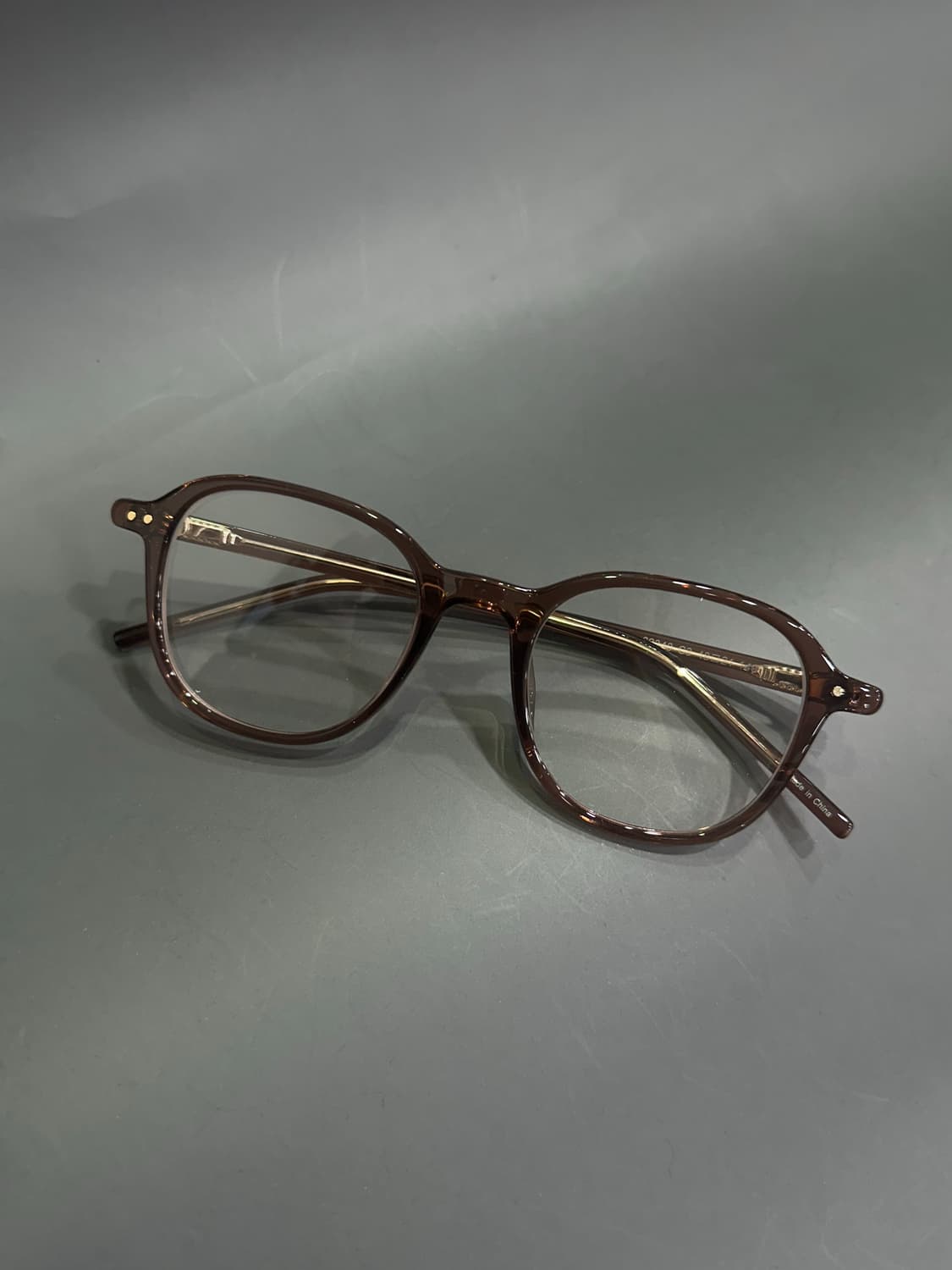 Squcle 안경 Red brown 상품이미지5