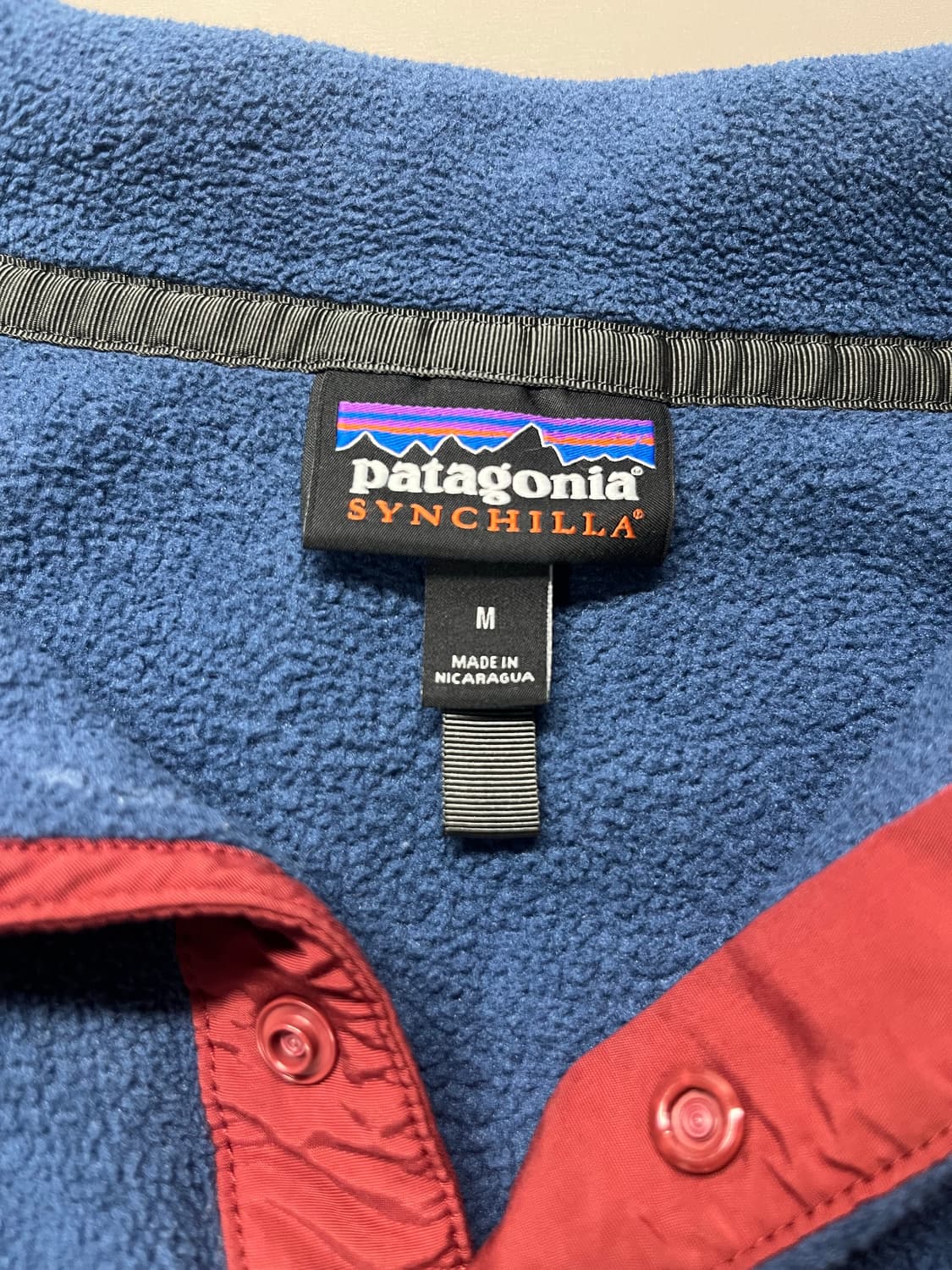 파타고니아 신칠라 블루레드 M 상품이미지3