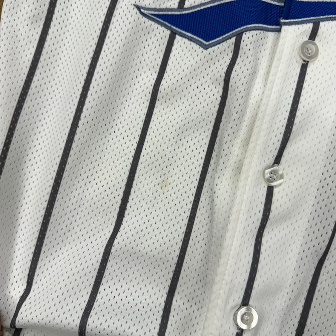 [정품/100] 삼성라이온즈 올드 홈 유니폼 노마킹 b14 상품이미지5