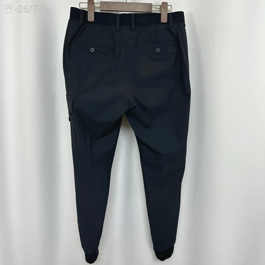 링스 골프 남자 조거  밴딩 춘추바지 검정 80 상품이미지5
