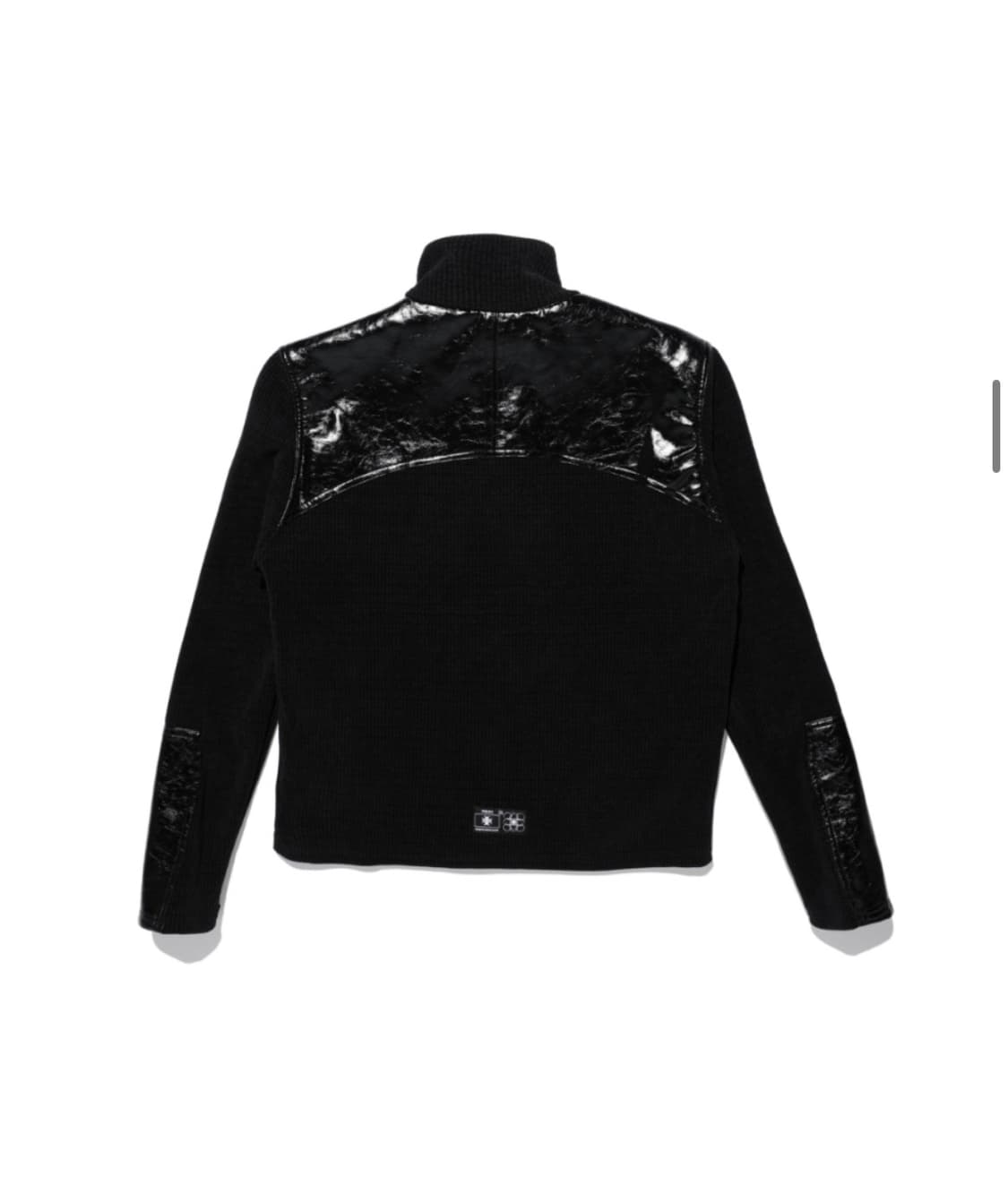 오퍼스 0012 COMBAT LEATHER PATCH KNIT-ZIP 상품이미지4