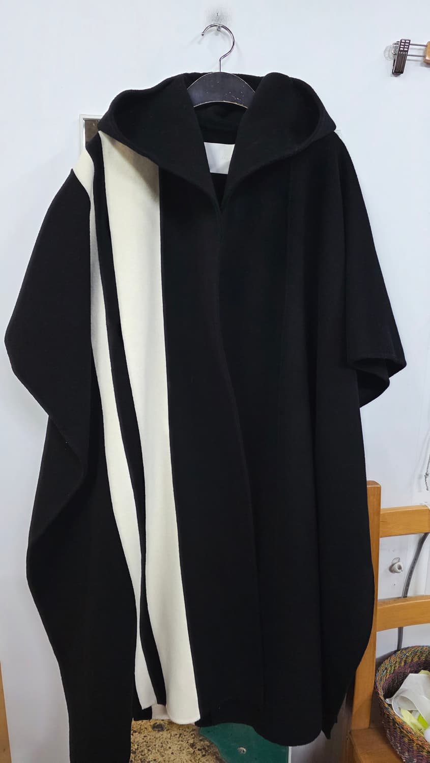 줄로그 캐시미어울판초 상품이미지2