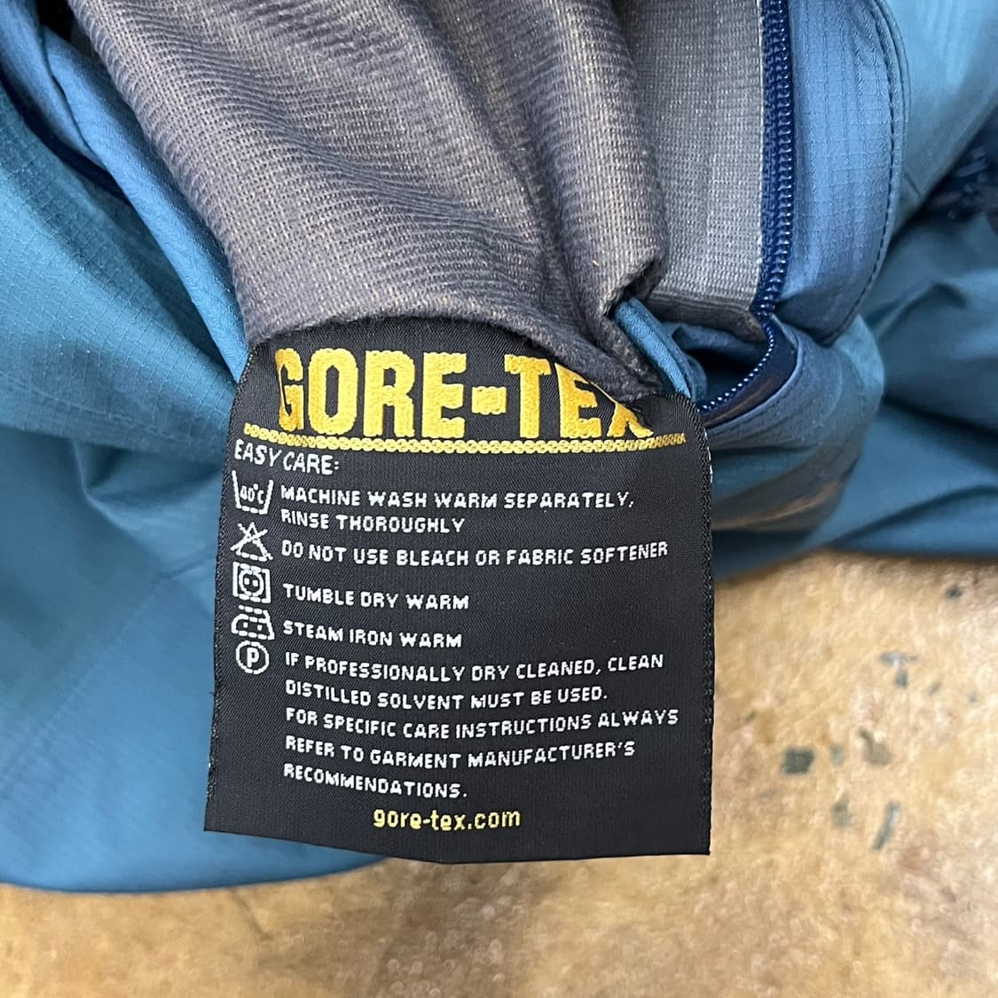 [정품/M] 아크테릭스 고어텍스 바람막이 자켓 블루 b10 상품이미지8