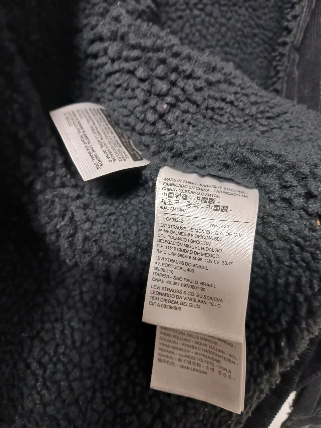 리바이스 코듀로이 쉐르파 트래커자켓 상품이미지4