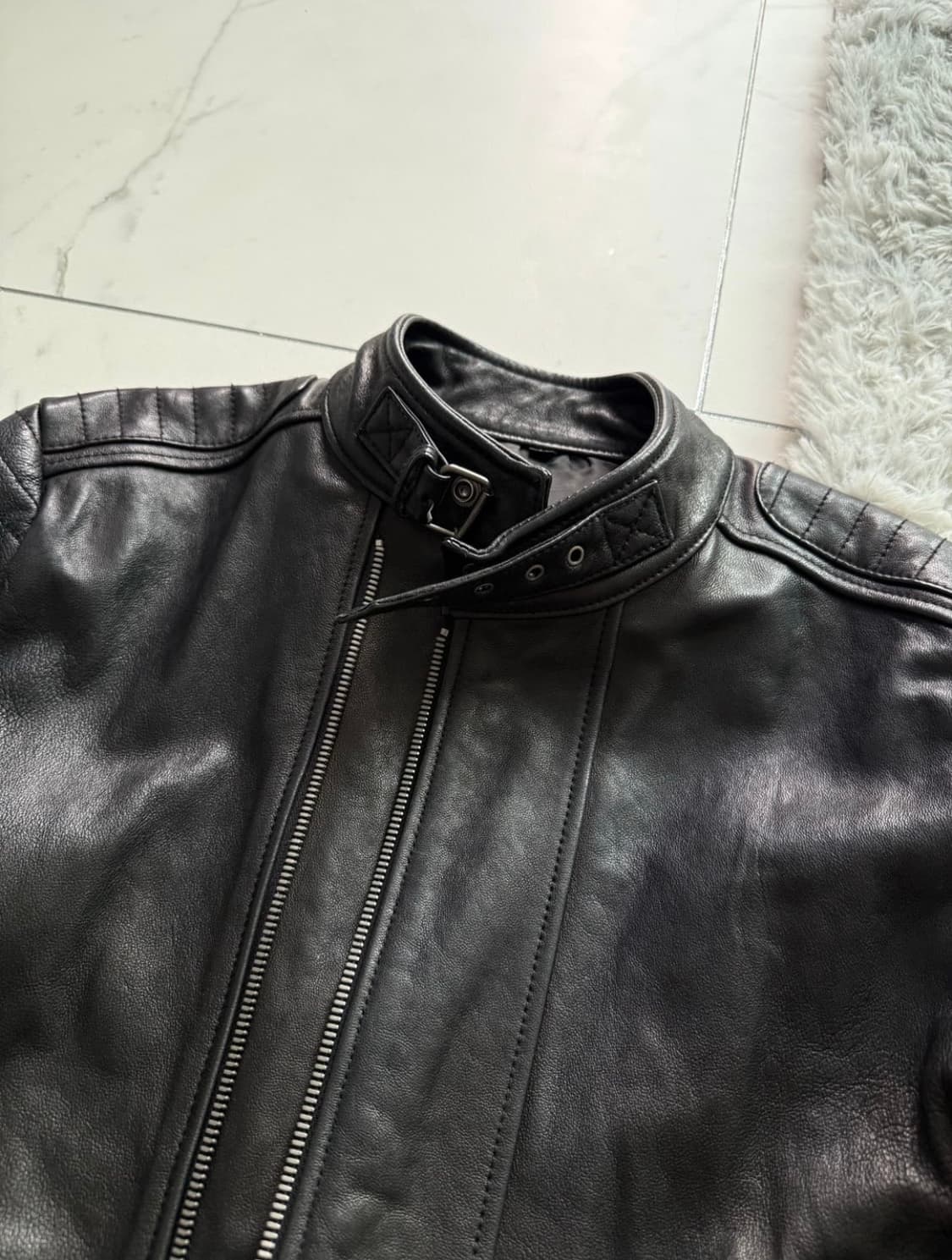 램스킨 빈티지 레더자켓 105 상품이미지3