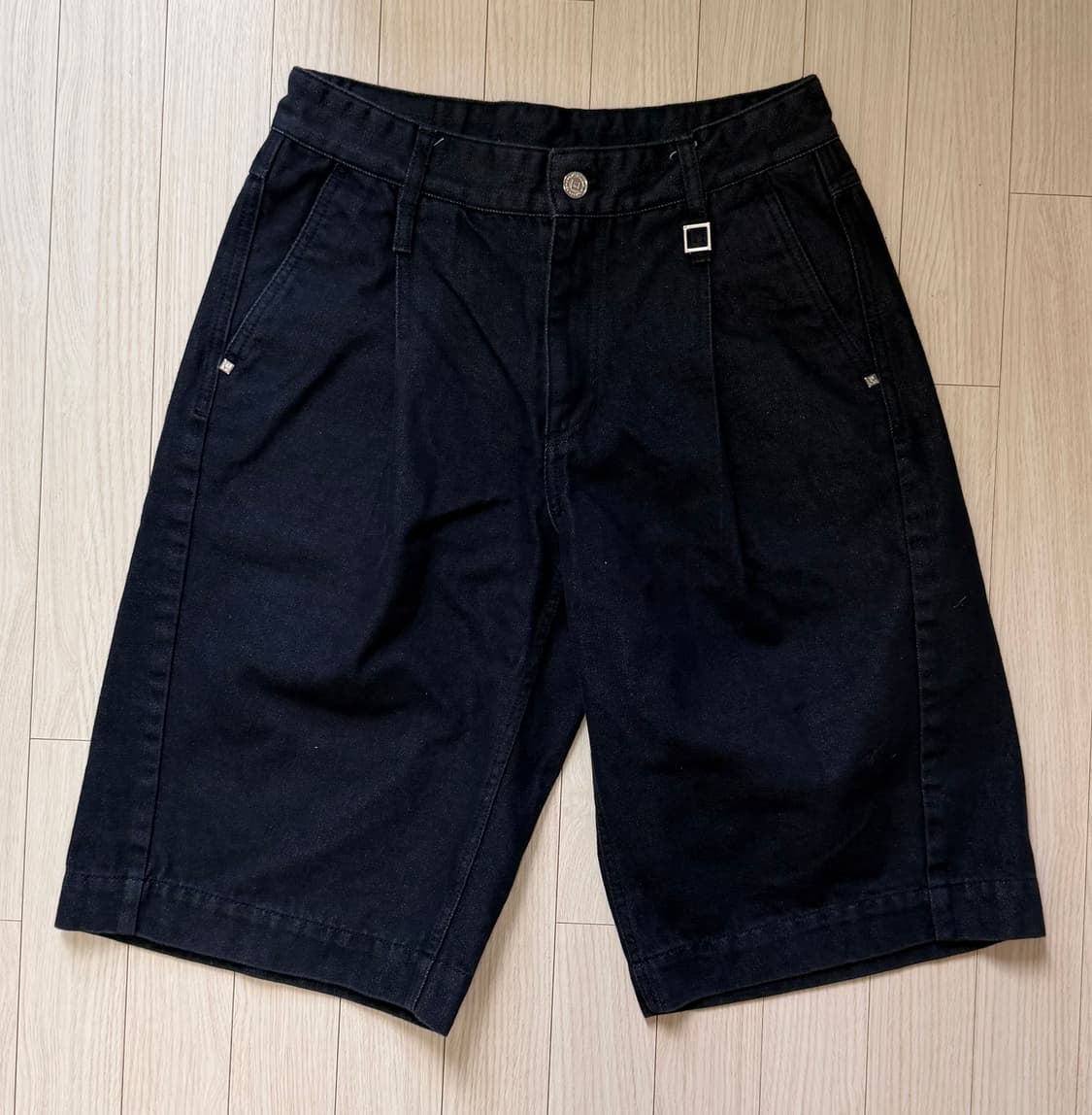 (48)30-31우영미 데님 버뮤다팬츠 상품이미지1