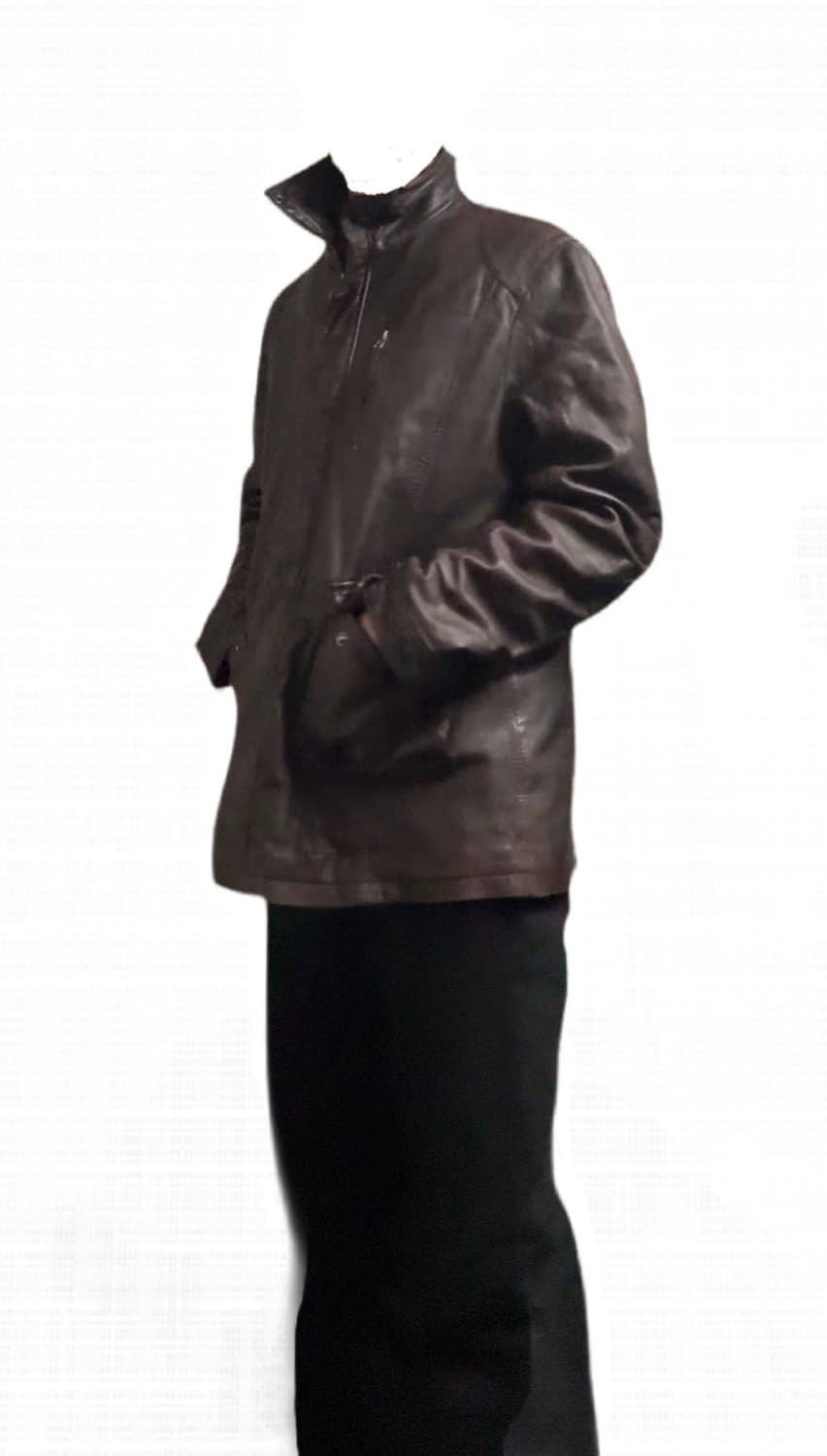 독일 빈티지 밀리터리 브라운 레더 상품이미지1