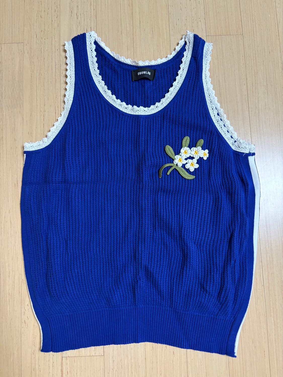 에곤랩 슬리브리스 니트 상품이미지1