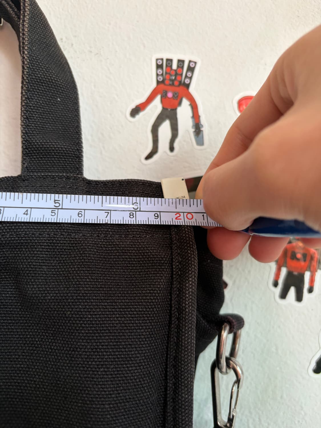 캉골 미니 토트백(크로스백) 블랙 상품이미지8