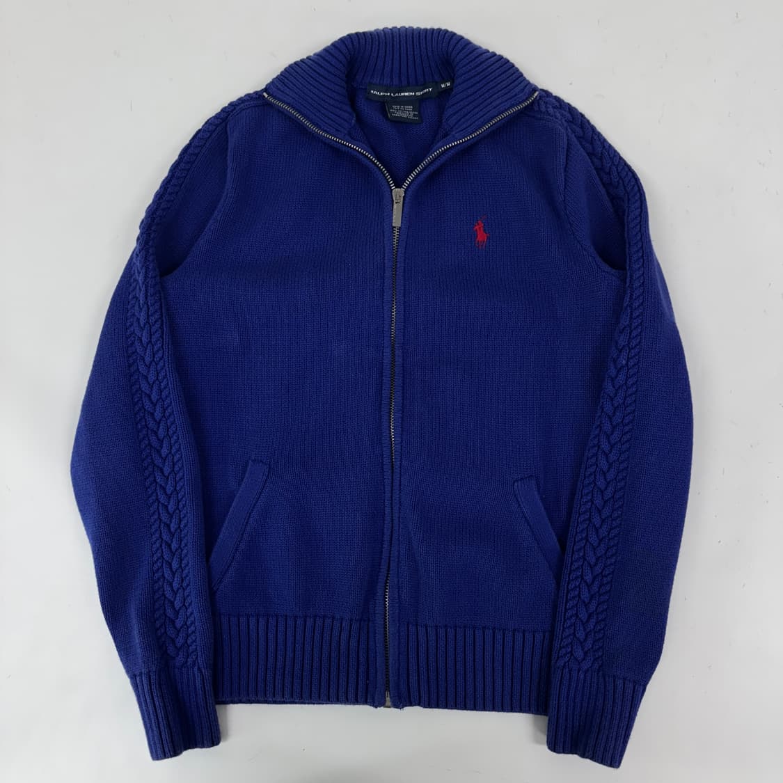 폴로 니트 집업 상품이미지3