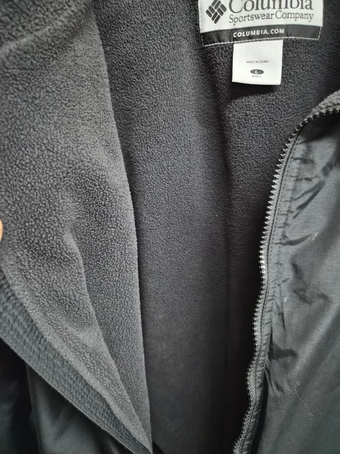 L/105) 컬럼비아 올드스쿨 기모 블루종 팝니다 상품이미지4