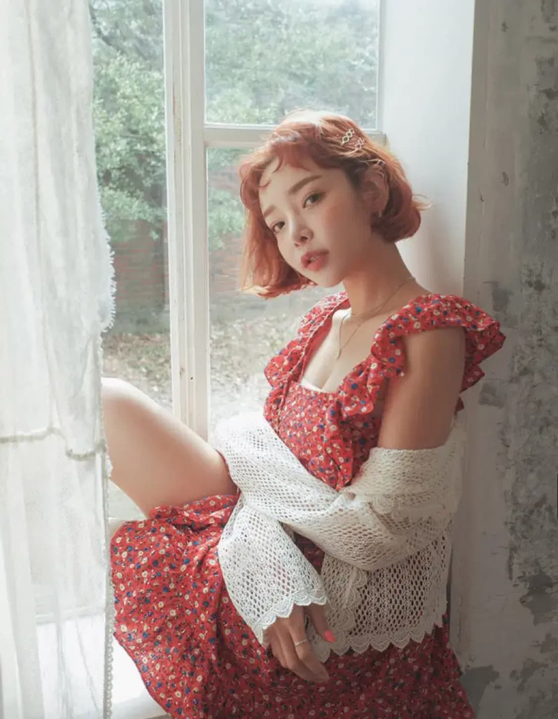 스타일난다 현아 플라워 원피스 상품이미지4