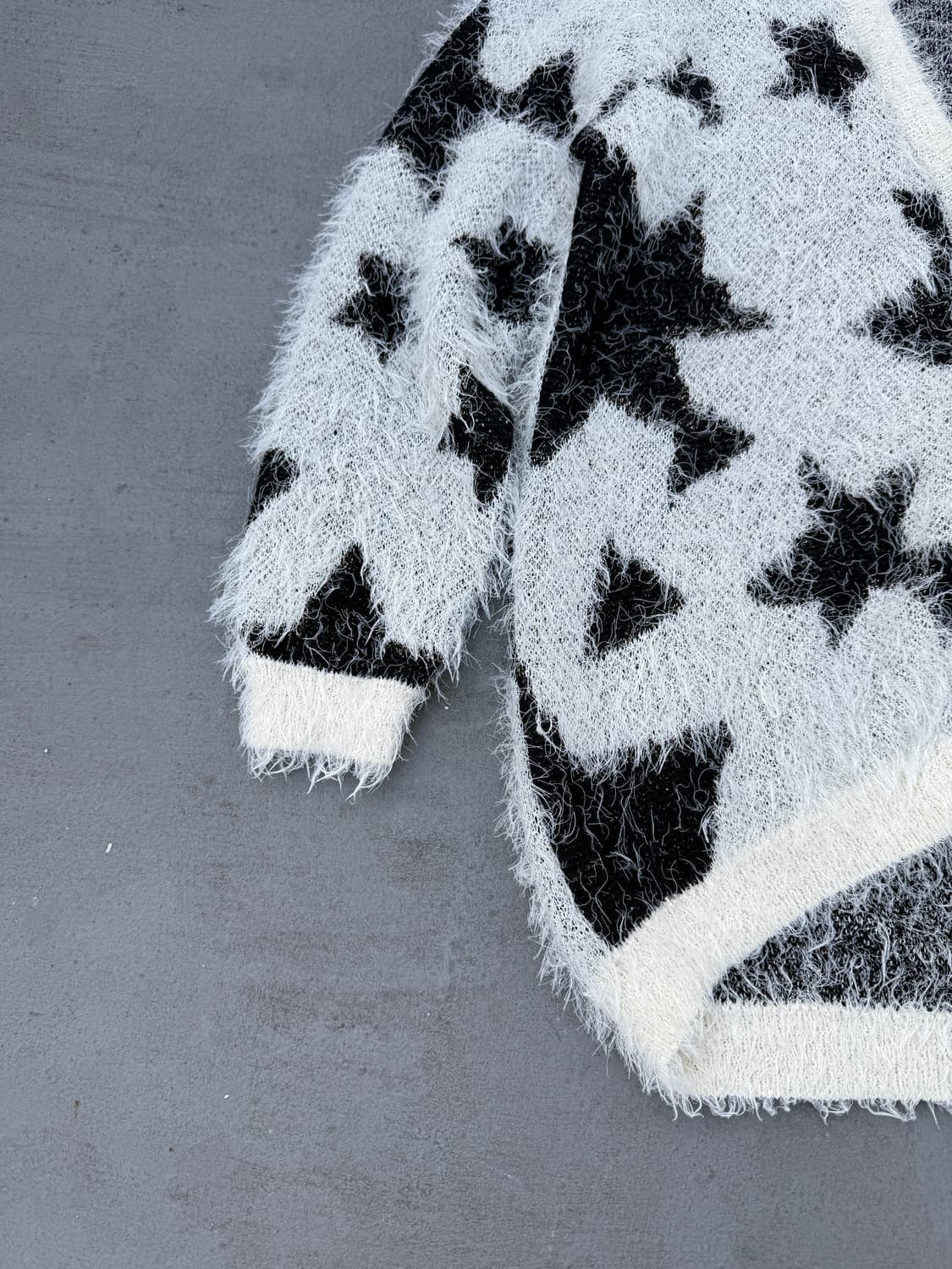 GUESS star fur cardigan 상품이미지6