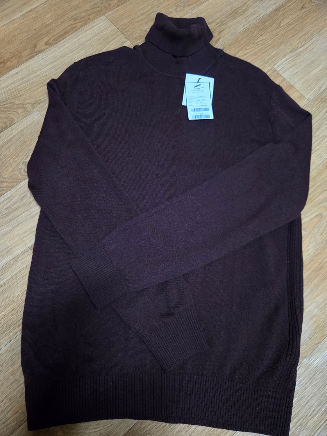 파렌하이트 남성 캐시미어 폴라니트티 상품이미지2