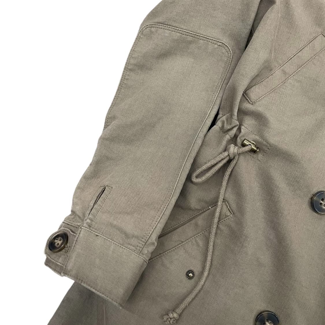 꼼뜨와데꼬또니에 더블브레스티드 트렌치 야상코트 상품이미지5