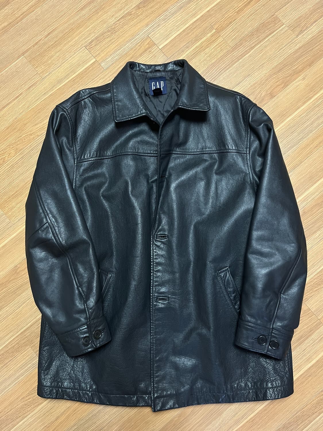 Gap 갭 레더 카코트 XL 상품이미지2