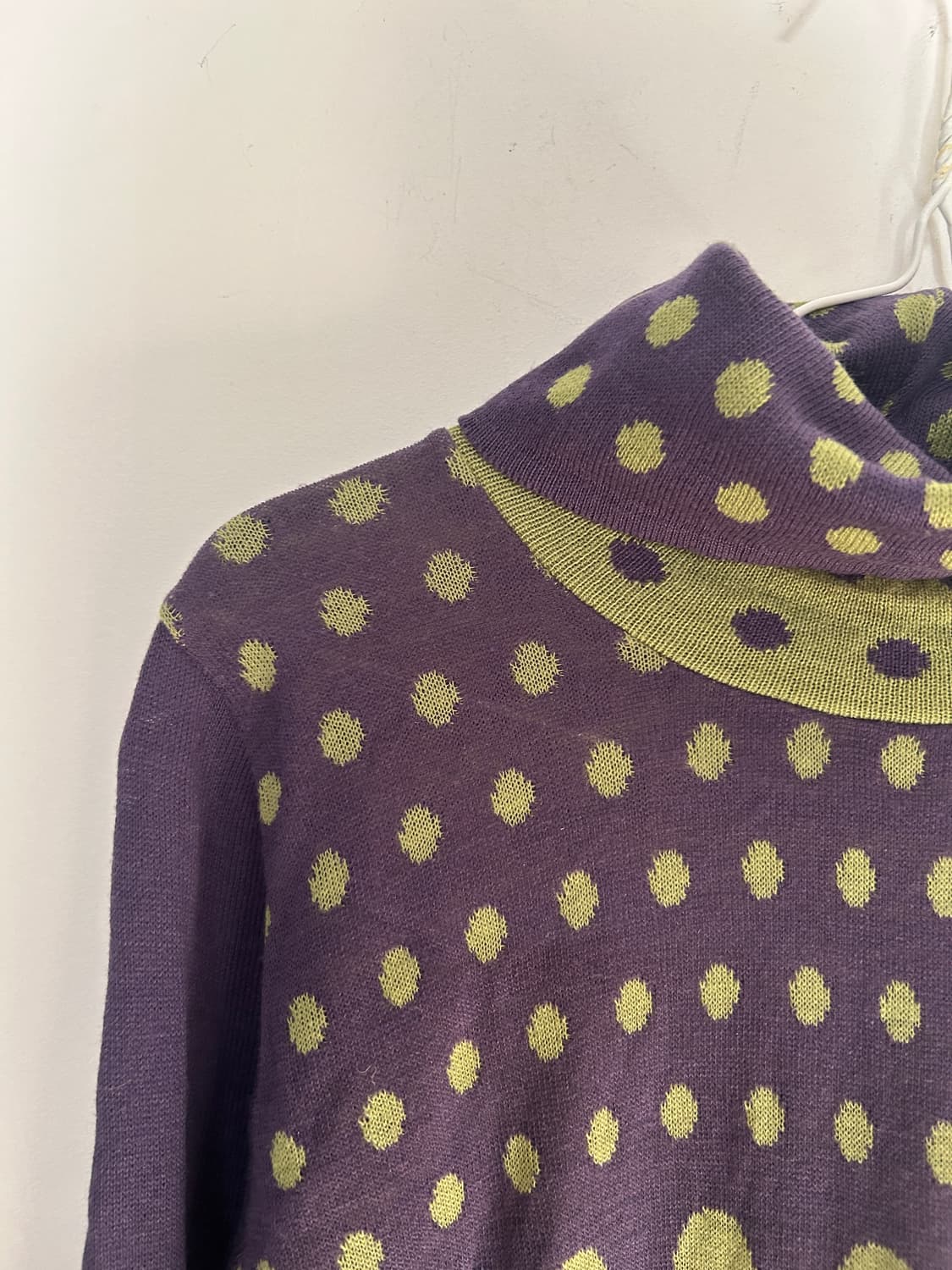 땡땡이 니트 상품이미지2