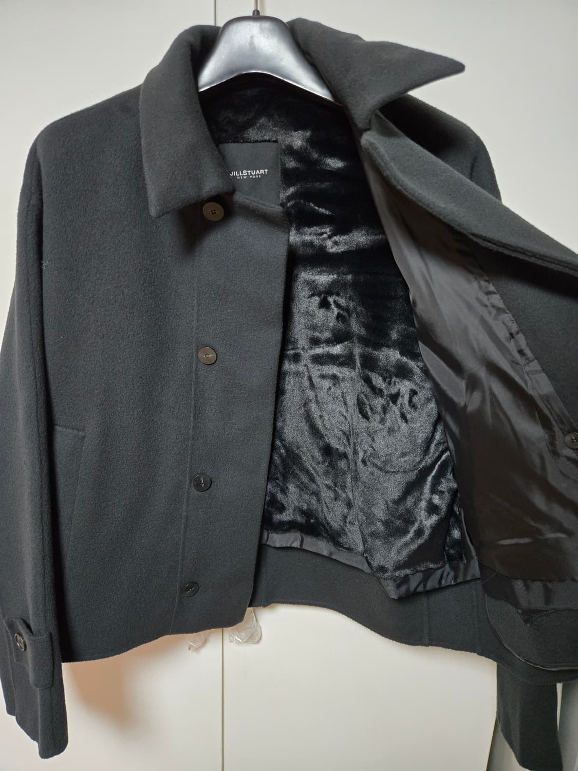 질스튜어트뉴욕 매그넘 구스다운 울캐시 자켓 105 상품이미지2