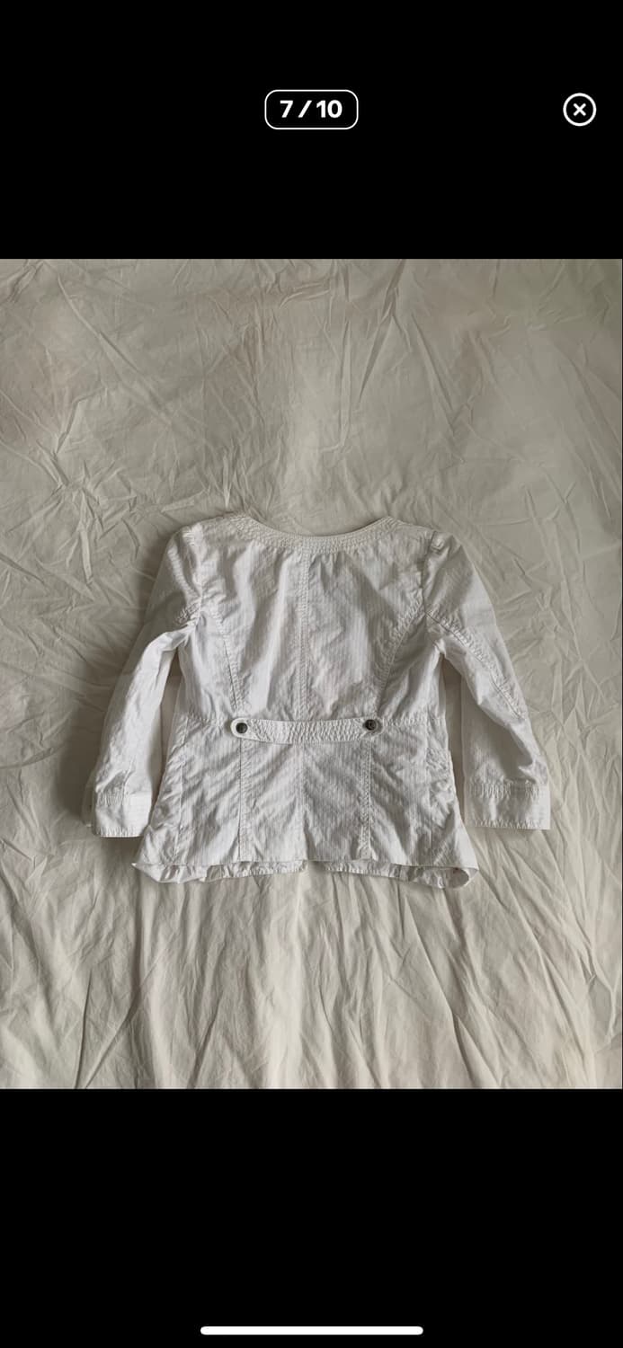 sisley 화이트 자켓 상품이미지5