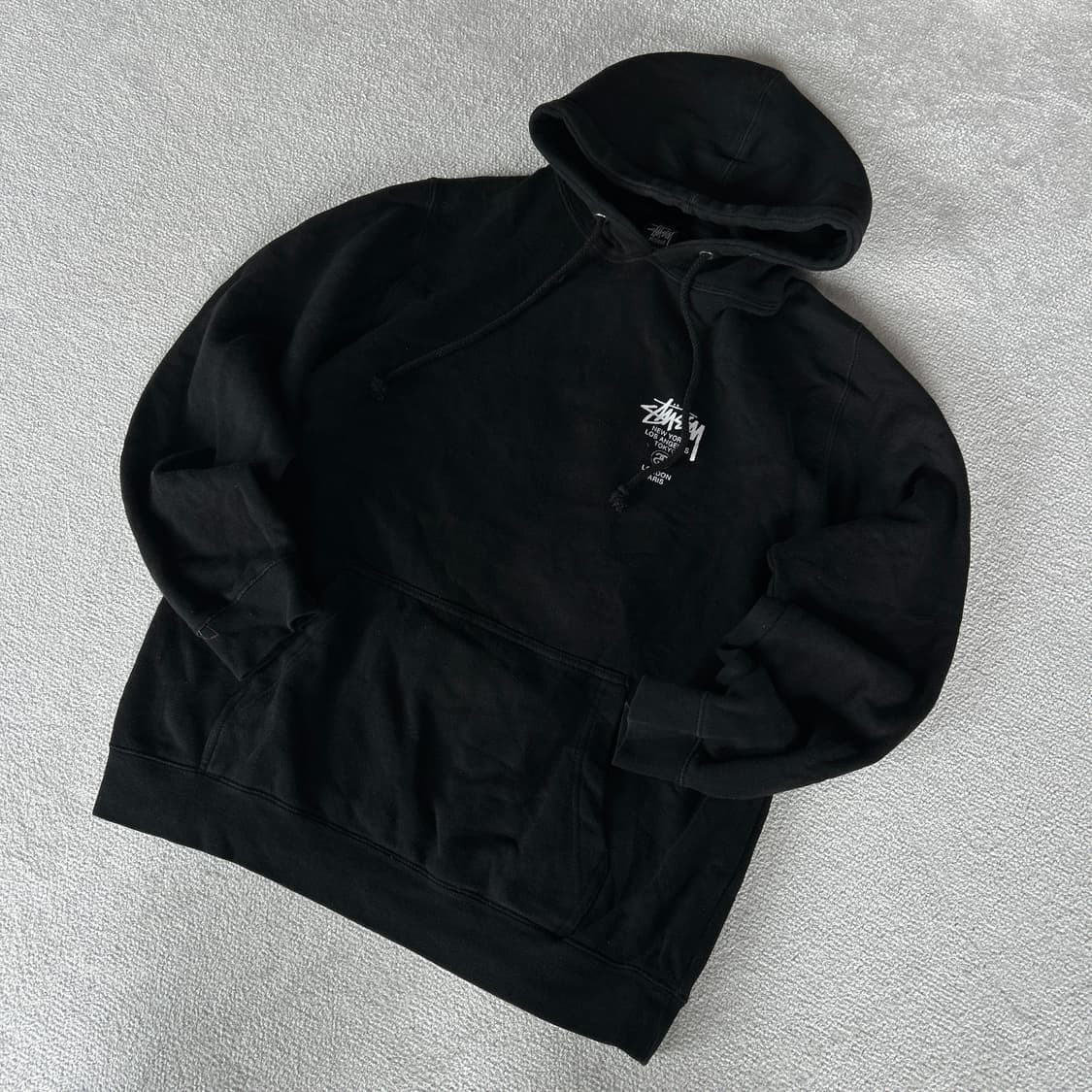 스투시 정품 후드티 m 상품이미지1