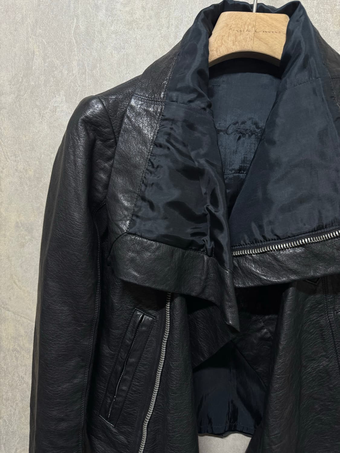 38 / Rick Owens 나스카 레더 자켓 상품이미지2