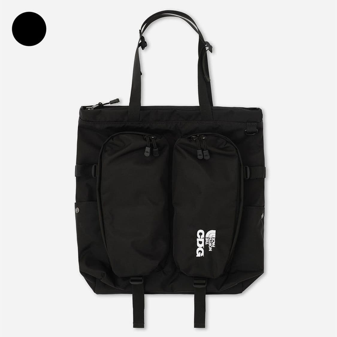 CDG X 노스페이스 블랙 토트백 상품이미지1