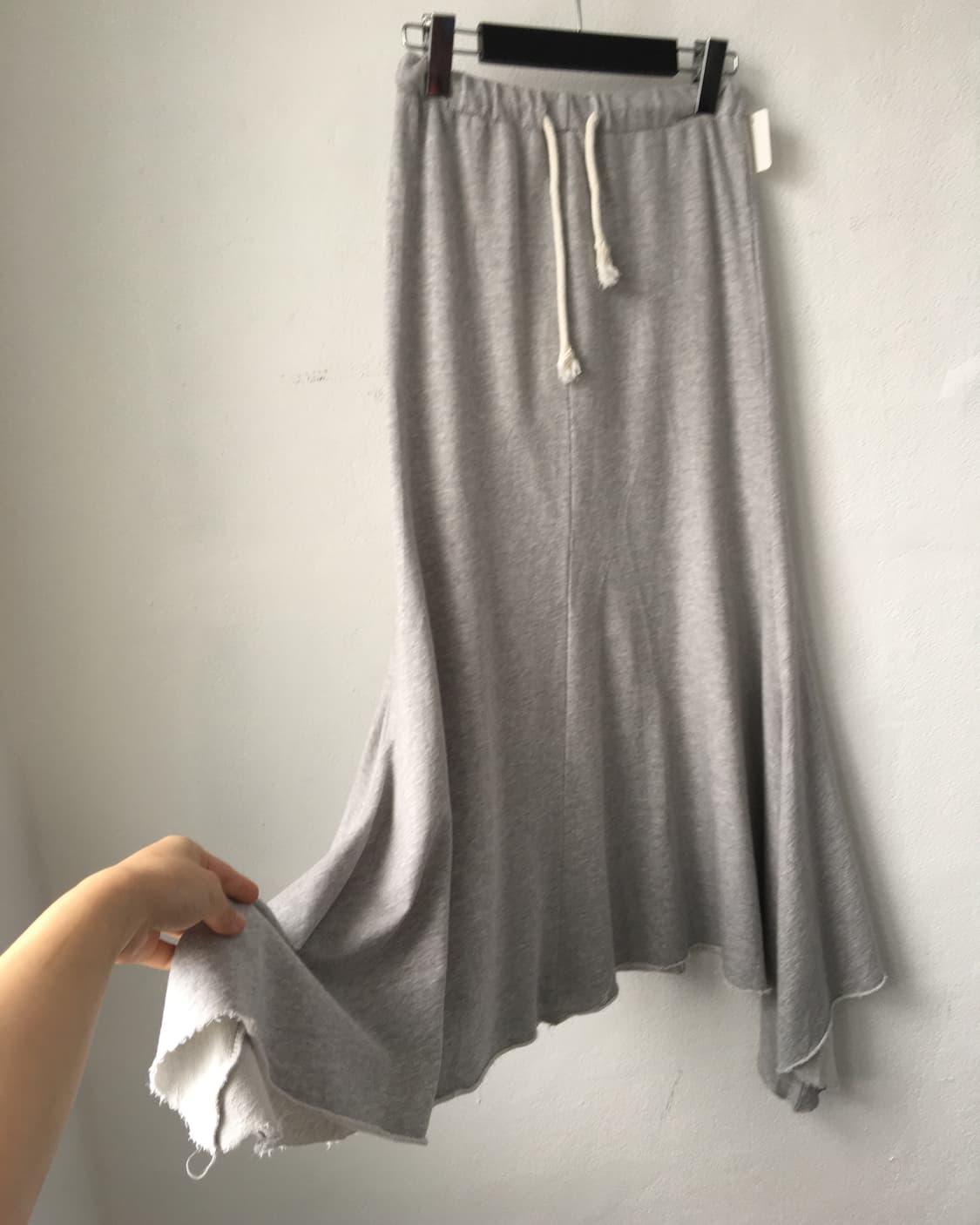 Unbalanced sweat skirt 상품이미지2