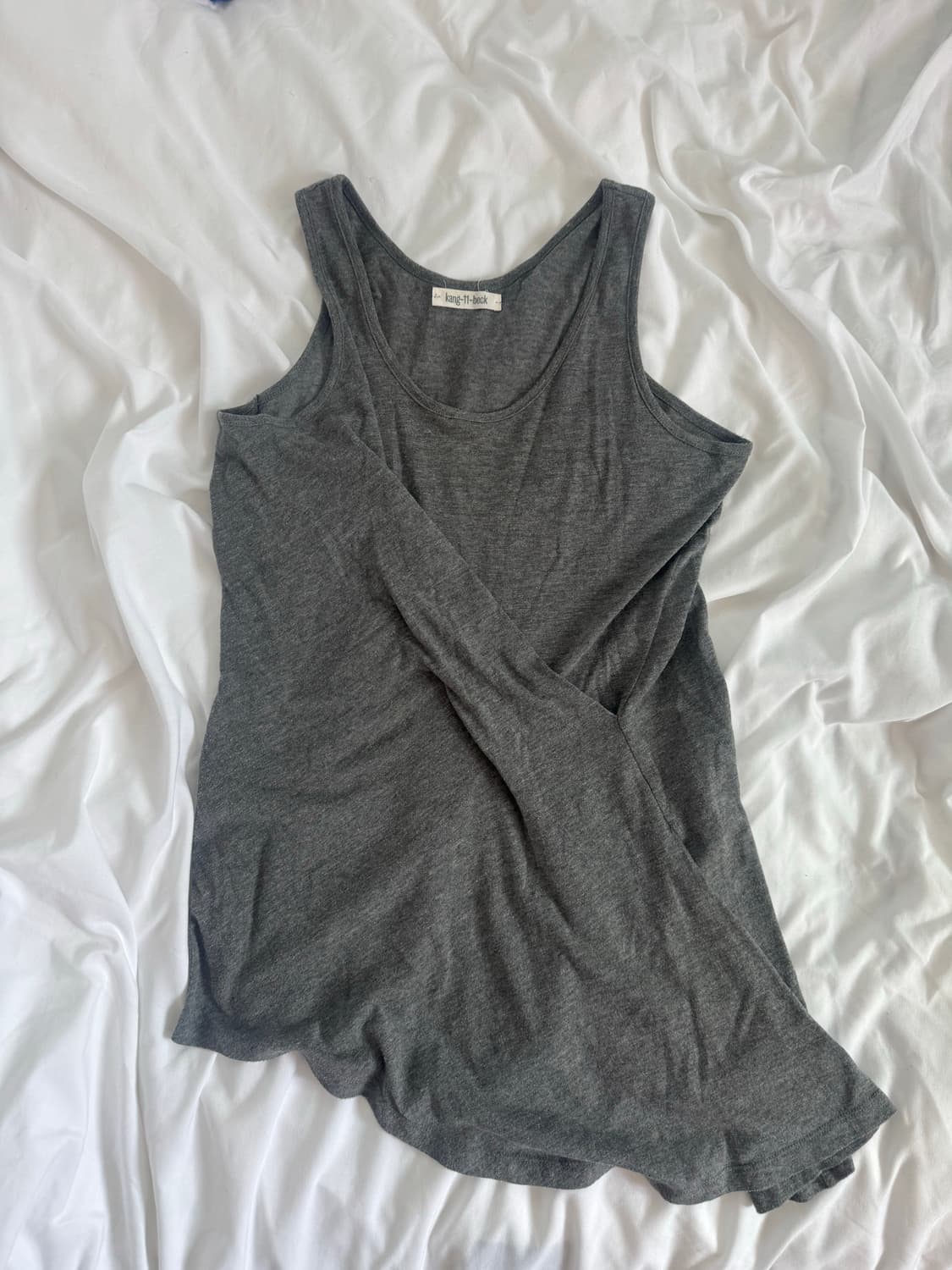 Kang11back drape sleeveless 상품이미지1