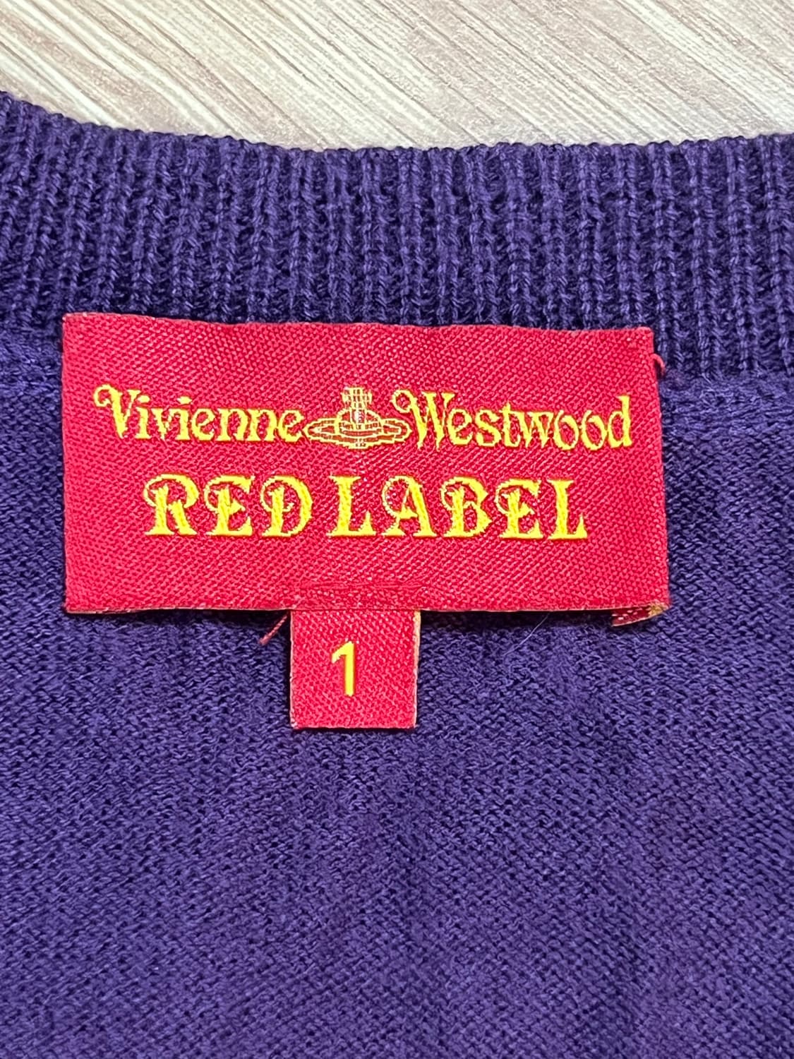 비비안웨스트우드 코튼 가디건 상품이미지6