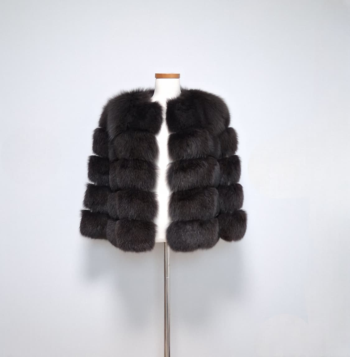 리얼 폭스퍼 폼폼이 자켓(새상품) 상품이미지1