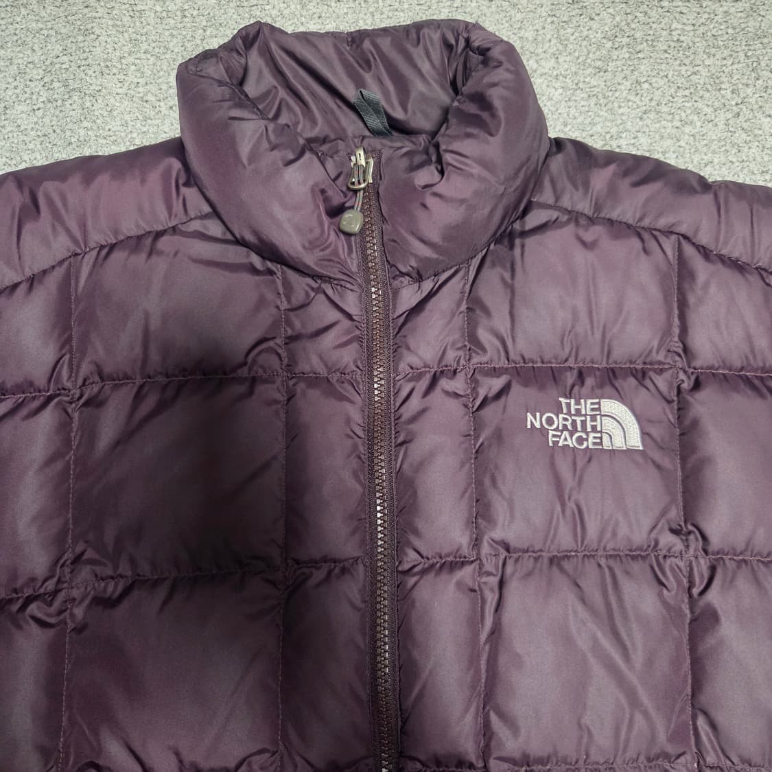 노스페이스 퍼플 브라운 600 경량패딩 L(100) 상품이미지3