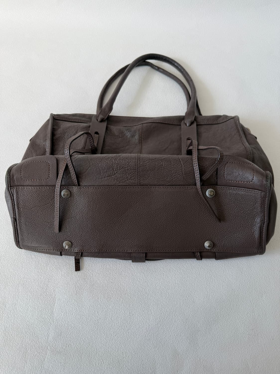 Pre owned 레더 숄더백(큰사이즈) 상품이미지5