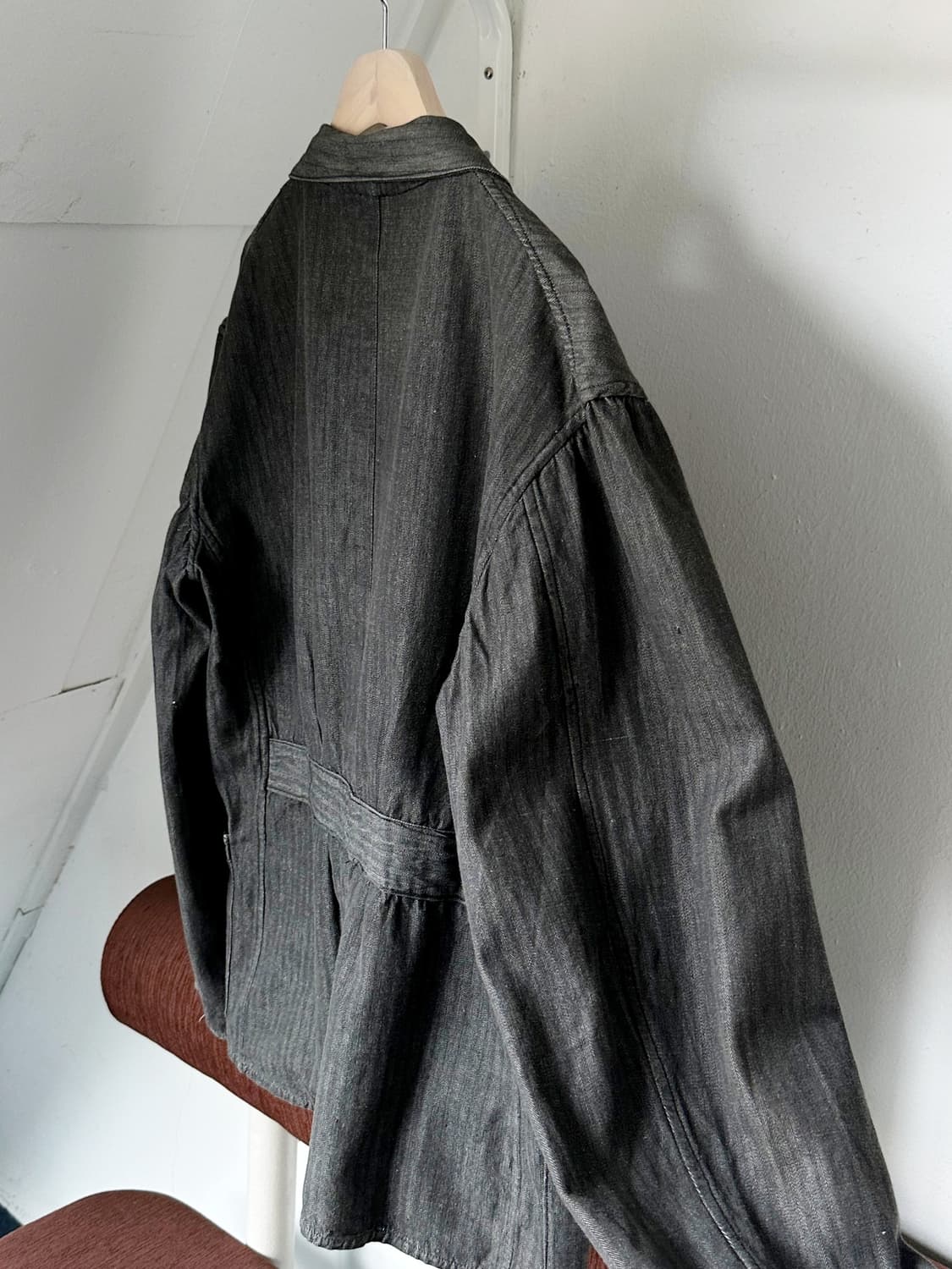 Herringbone pattern design single jacket 상품이미지8