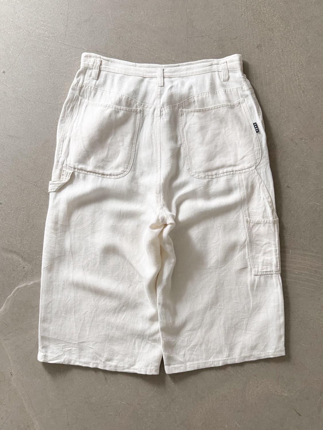 DKNY Linen Double Knee Shorts  상품이미지2