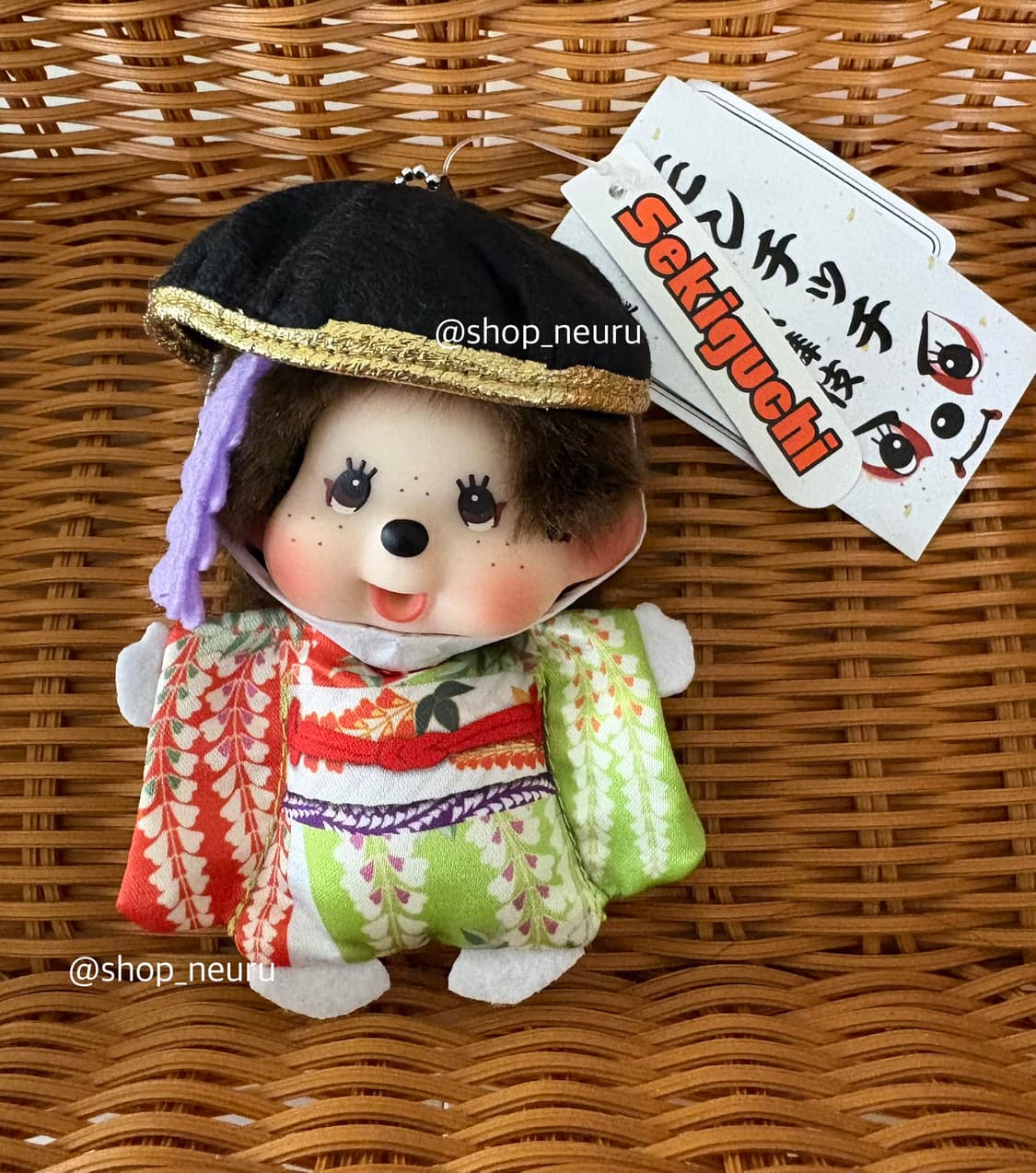 몬치치X가부키 빅페이스 키링 상품이미지2