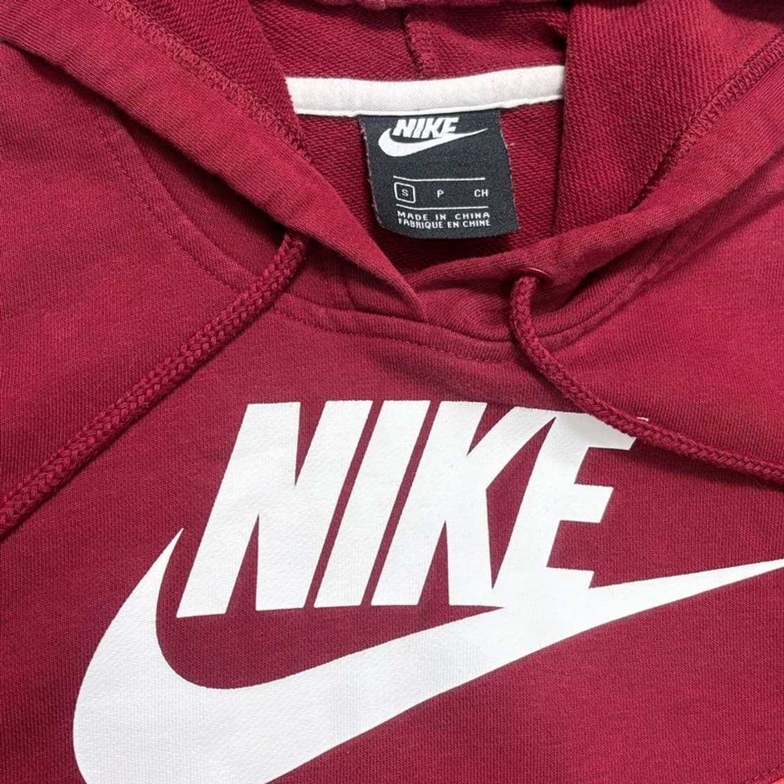 NIKE 후드티 레드 S 상품이미지5