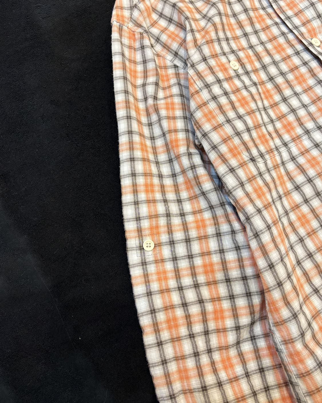 일본빈티지 체크 셔츠 상품이미지3