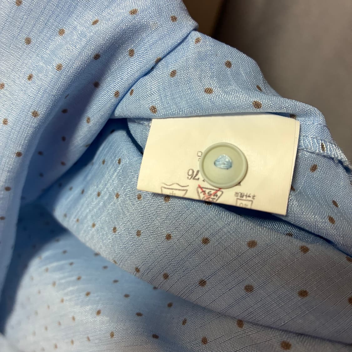 도트 반팔 셔츠 상품이미지4