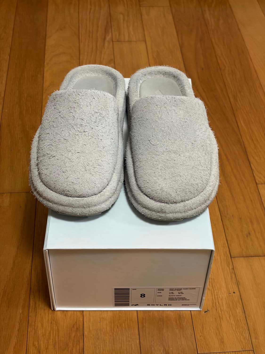 SKYLRK rest slipper 레스트 슬리퍼 헤일리 그레이 260 상품이미지5