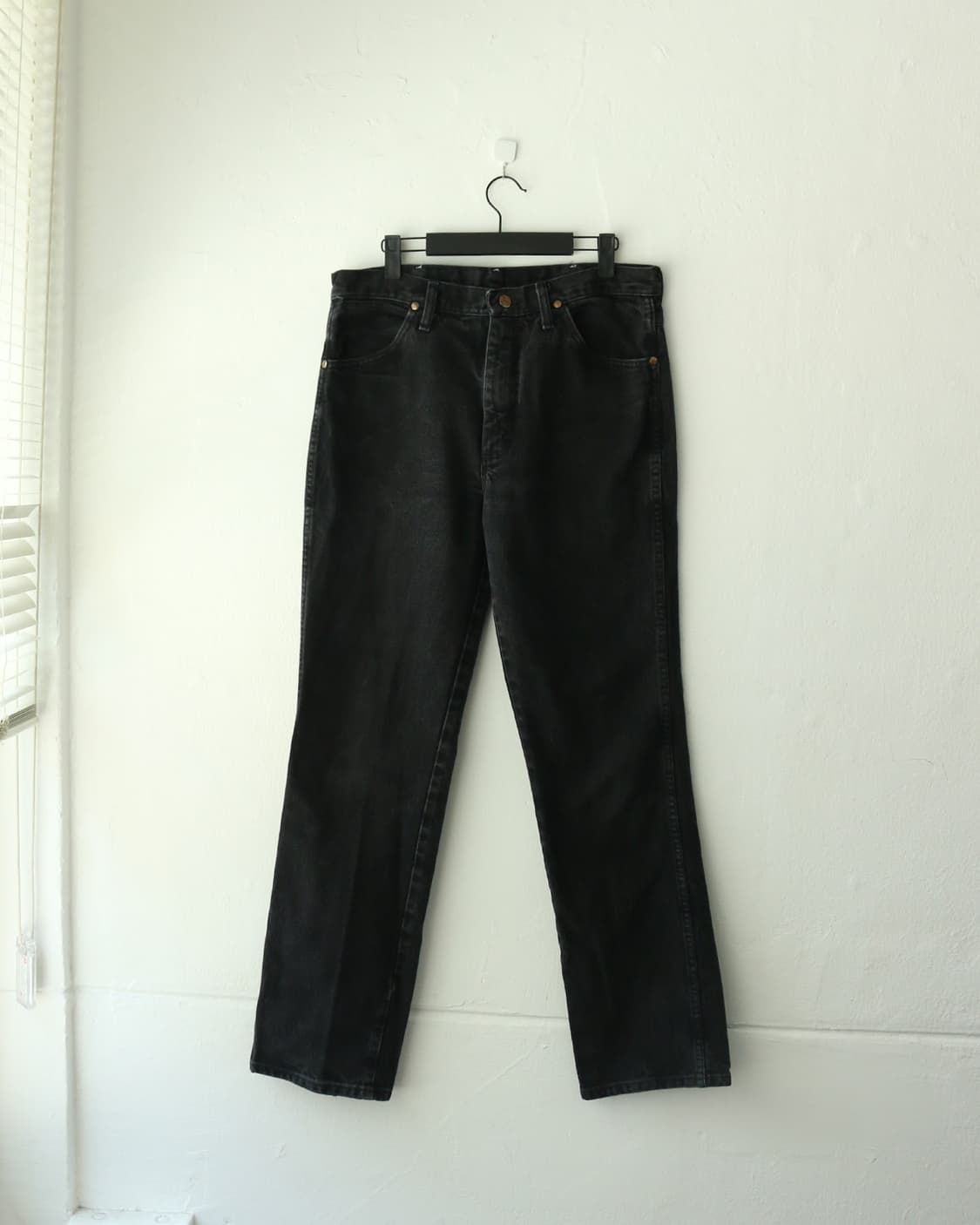  Wrangler 블랙 데님팬츠  상품이미지3