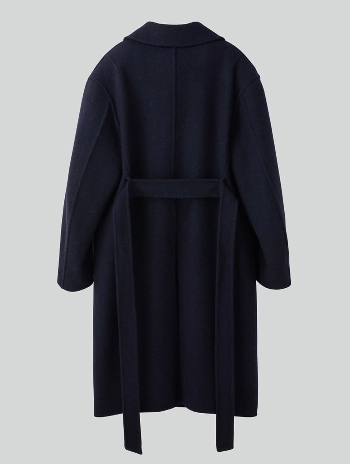 렉토 kuse 핸드메이드 코트 네이비 1사이즈 상품이미지2